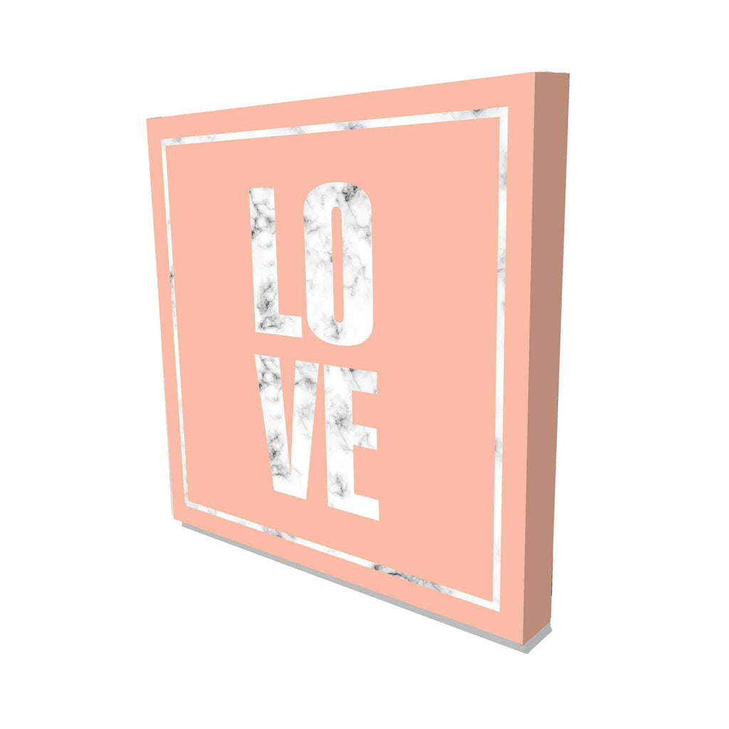 New Product Marble Love (Canvas Print)  - Andrew Lee Home and Living Homeware