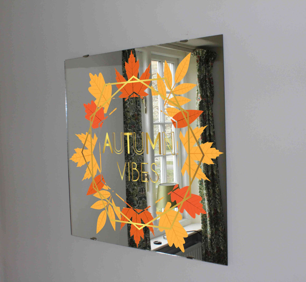 New Product Autumn vibes (Mirror Art Print)  - Andrew Lee Home and Living