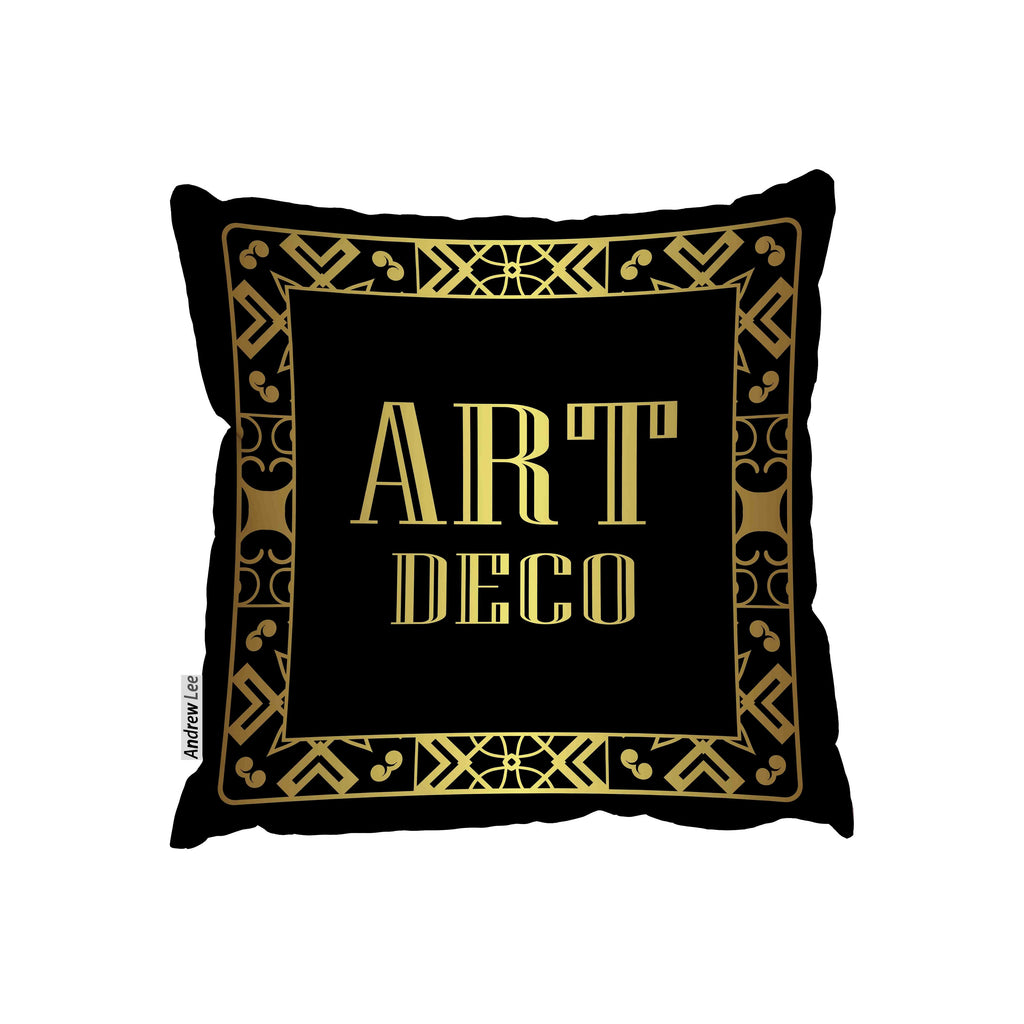 New Product Vintage invitation frame in art deco (Cushion)  - Andrew Lee Home and Living
