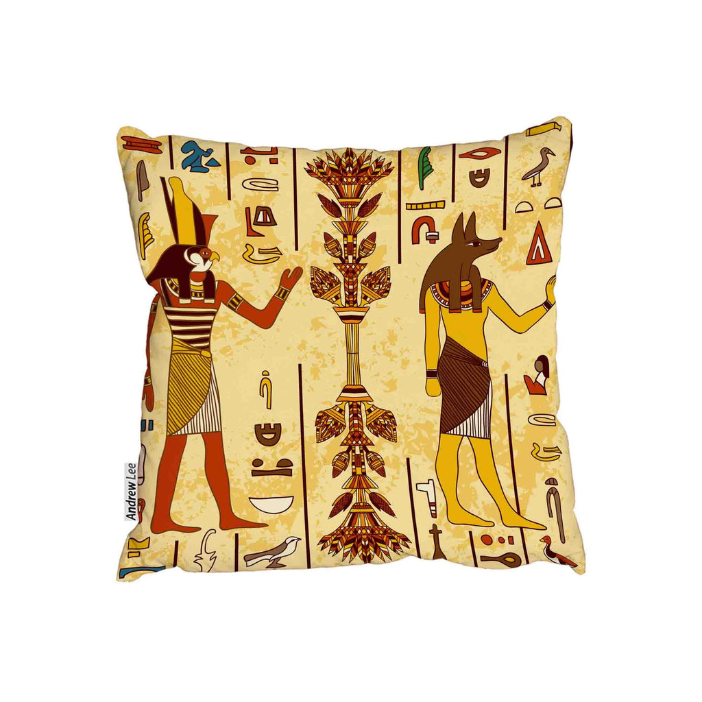 New Product Egyptian gods and ancient egyptian hieroglyphs (Cushion)  - Andrew Lee Home and Living Homeware