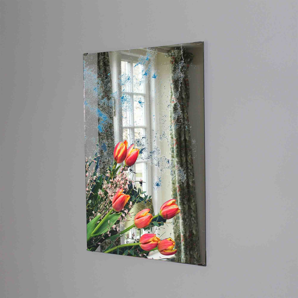 New Product Tulip bouquet on dark (Mirror Art print)  - Andrew Lee Home and Living