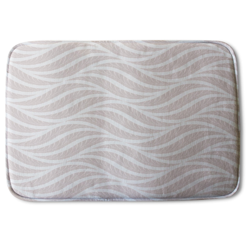 Bathmat - New Product Geometric pattern with leaves (Bath Mats)  - Andrew Lee Home and Living