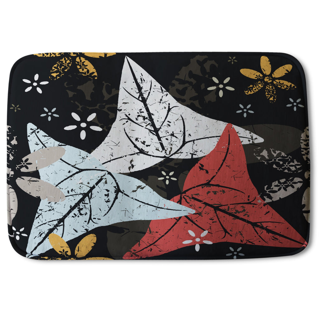 Bathmat - New Product Leaves And Flowers. Autumn pattern (Bath Mats)  - Andrew Lee Home and Living