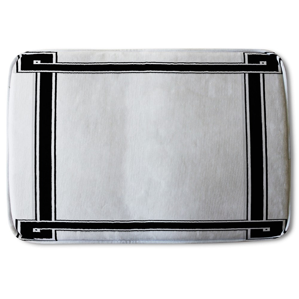 Bathmat - New Product Greek Frame (Bath Mats)  - Andrew Lee Home and Living