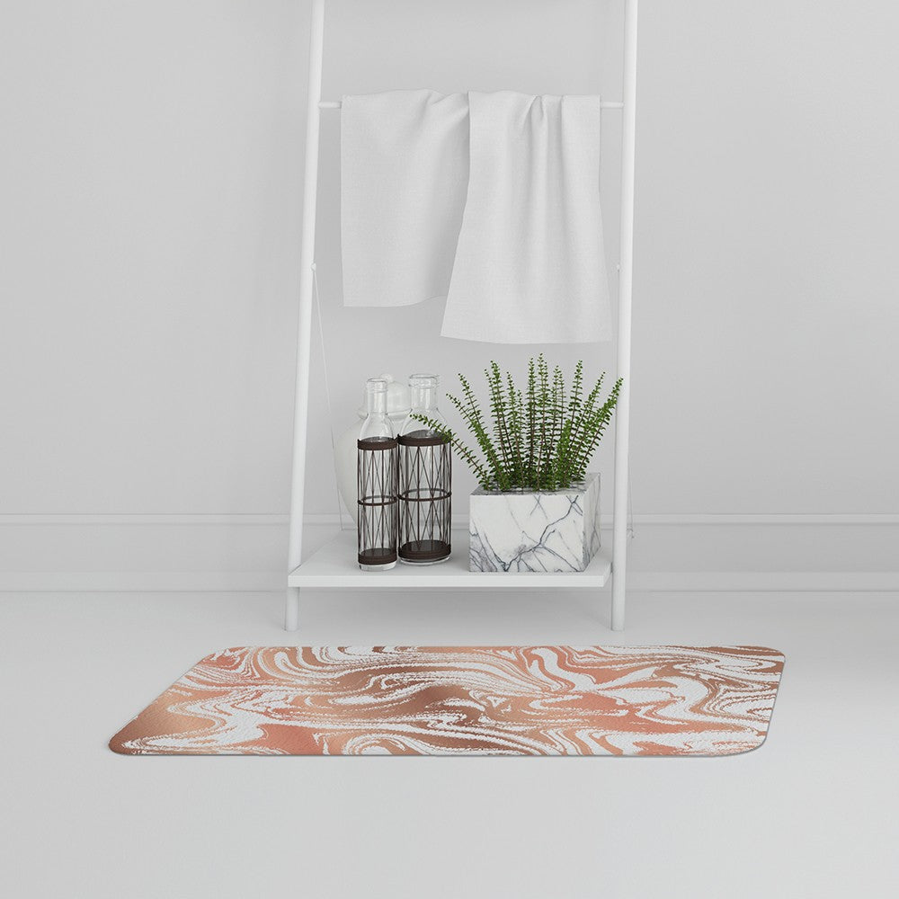 Bathmat - New Product Rose Gold Marble (Bath Mats)  - Andrew Lee Home and Living