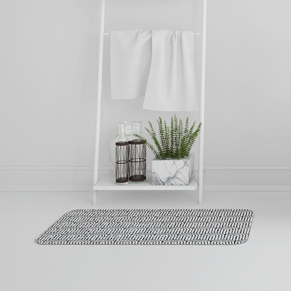 Bathmat - New Product Geometric Curves (Bath Mats)  - Andrew Lee Home and Living