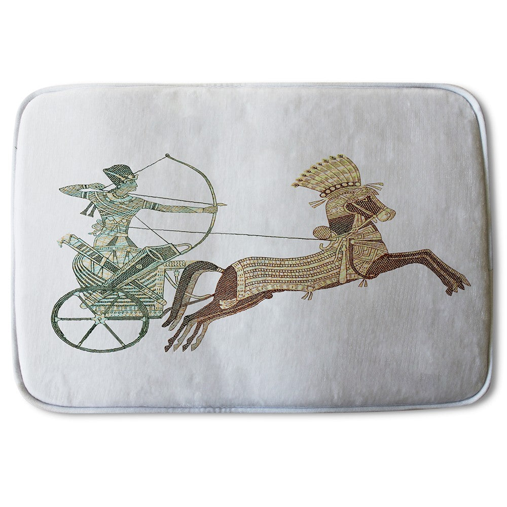 New Product Pharaoh on War Chariot (Bath Mat)  - Andrew Lee Home and Living