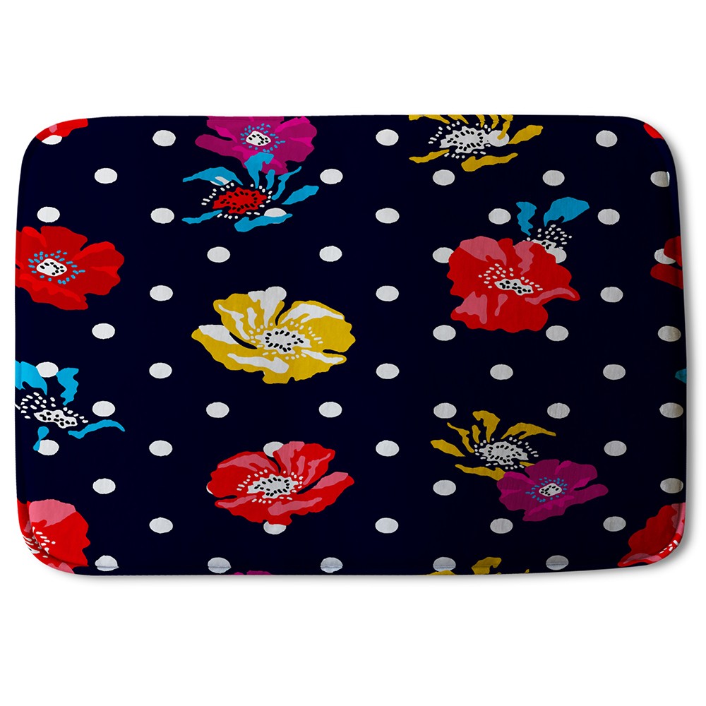 New Product Flowers & Spots (Bath Mat)  - Andrew Lee Home and Living