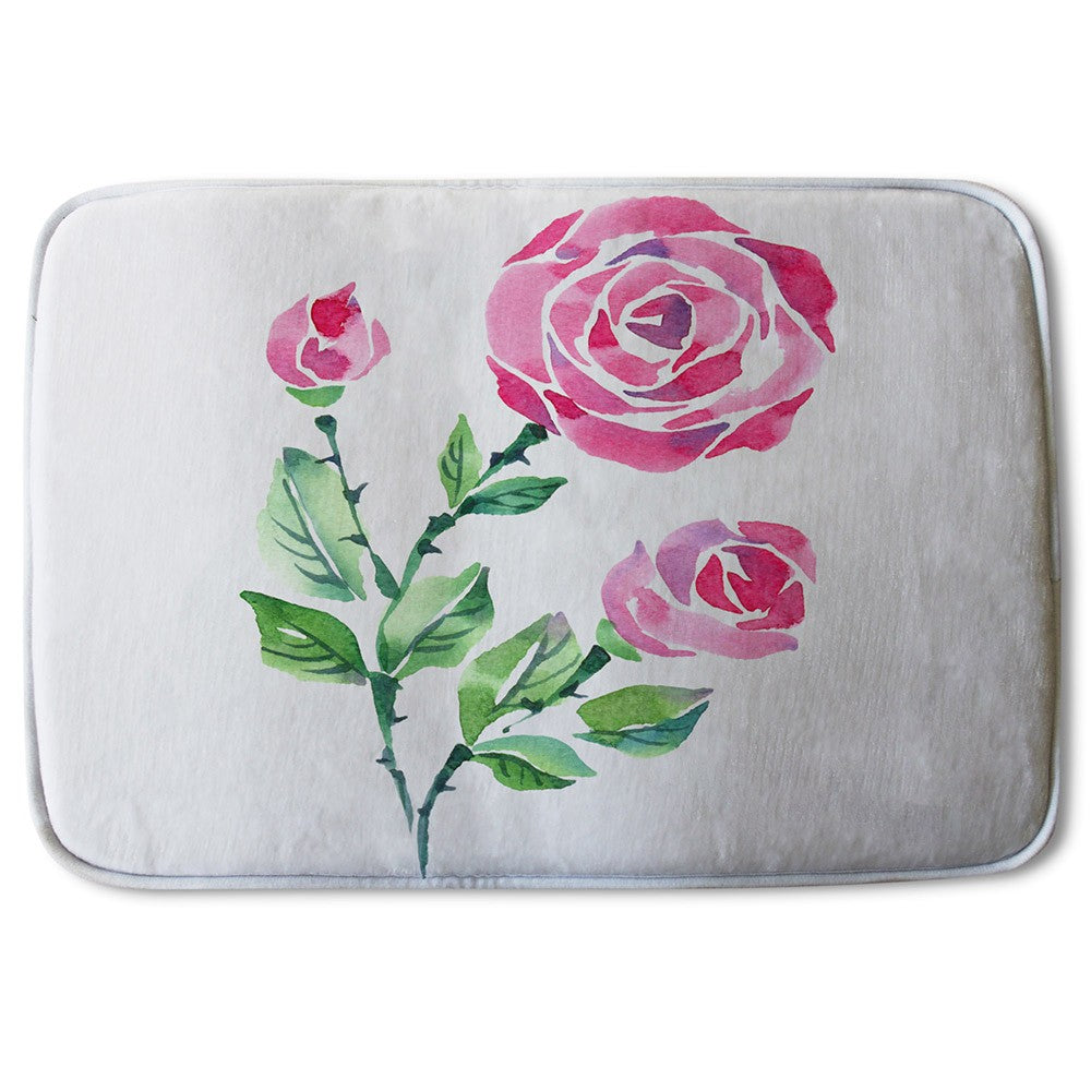 New Product Rose Print (Bath Mat)  - Andrew Lee Home and Living