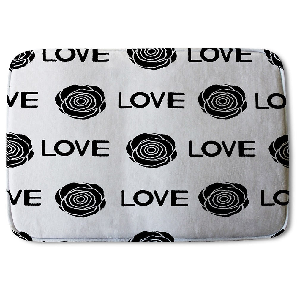 New Product Rose & Love Print (Bath Mat)  - Andrew Lee Home and Living