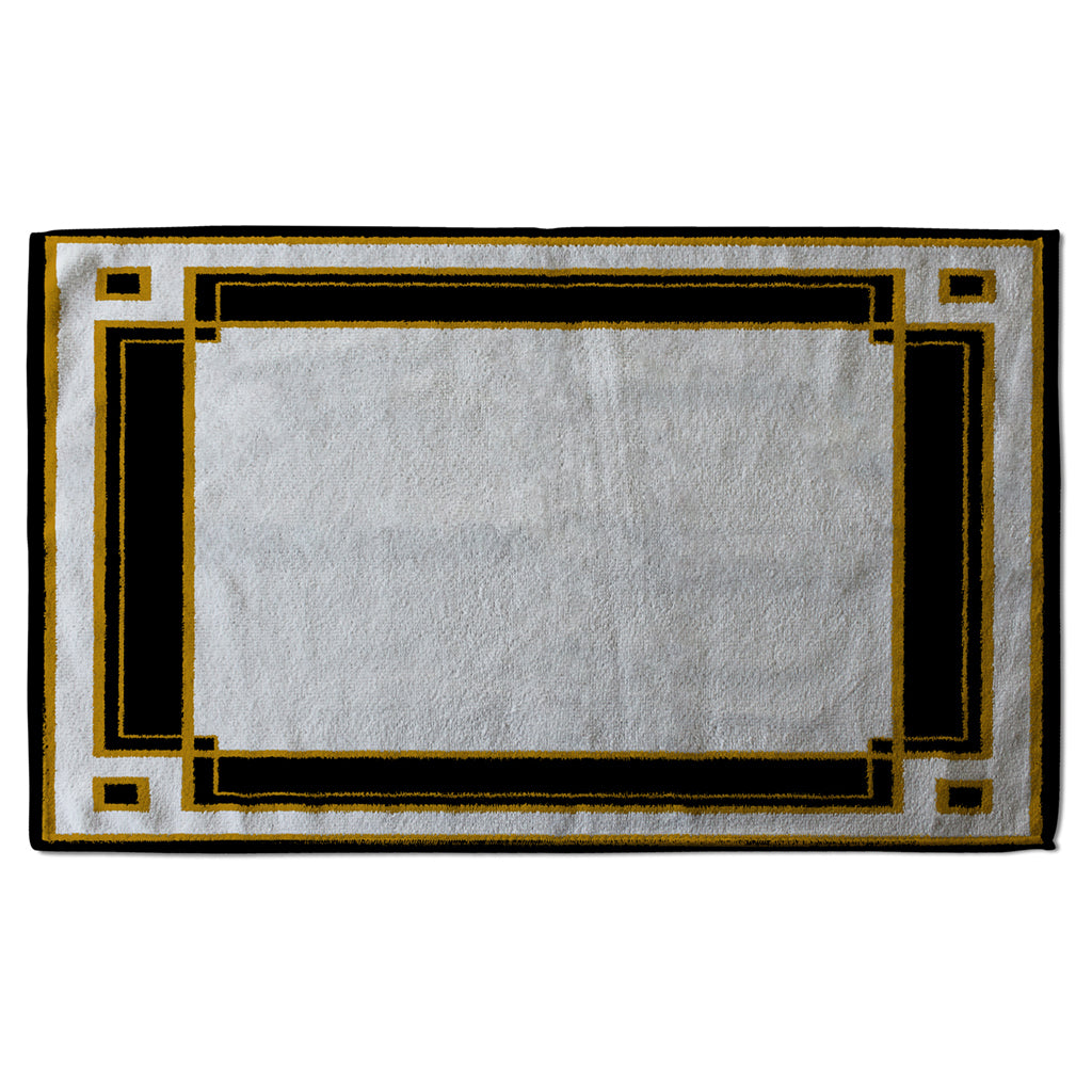 New Product Art Deco Black & Gold (Kitchen Towel)  - Andrew Lee Home and Living