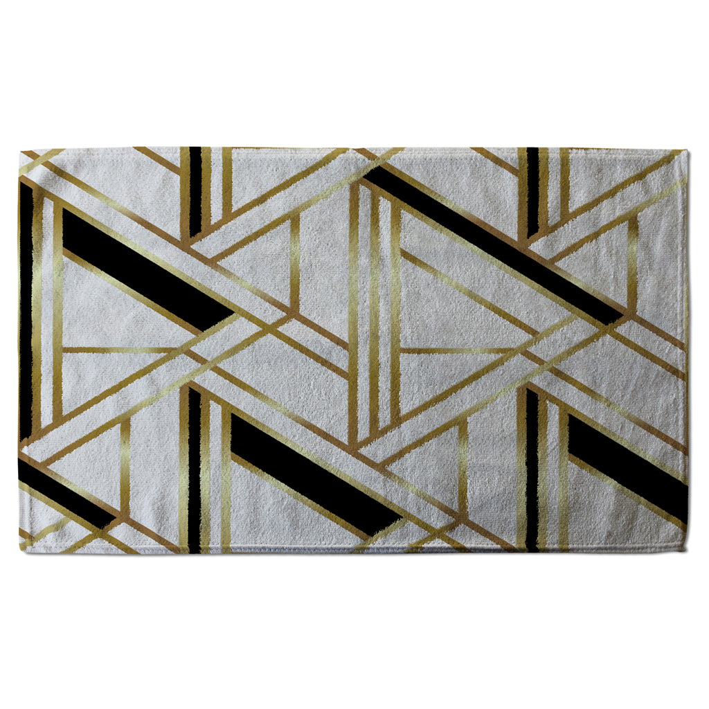New Product Golden Art Deco (Kitchen Towel)  - Andrew Lee Home and Living