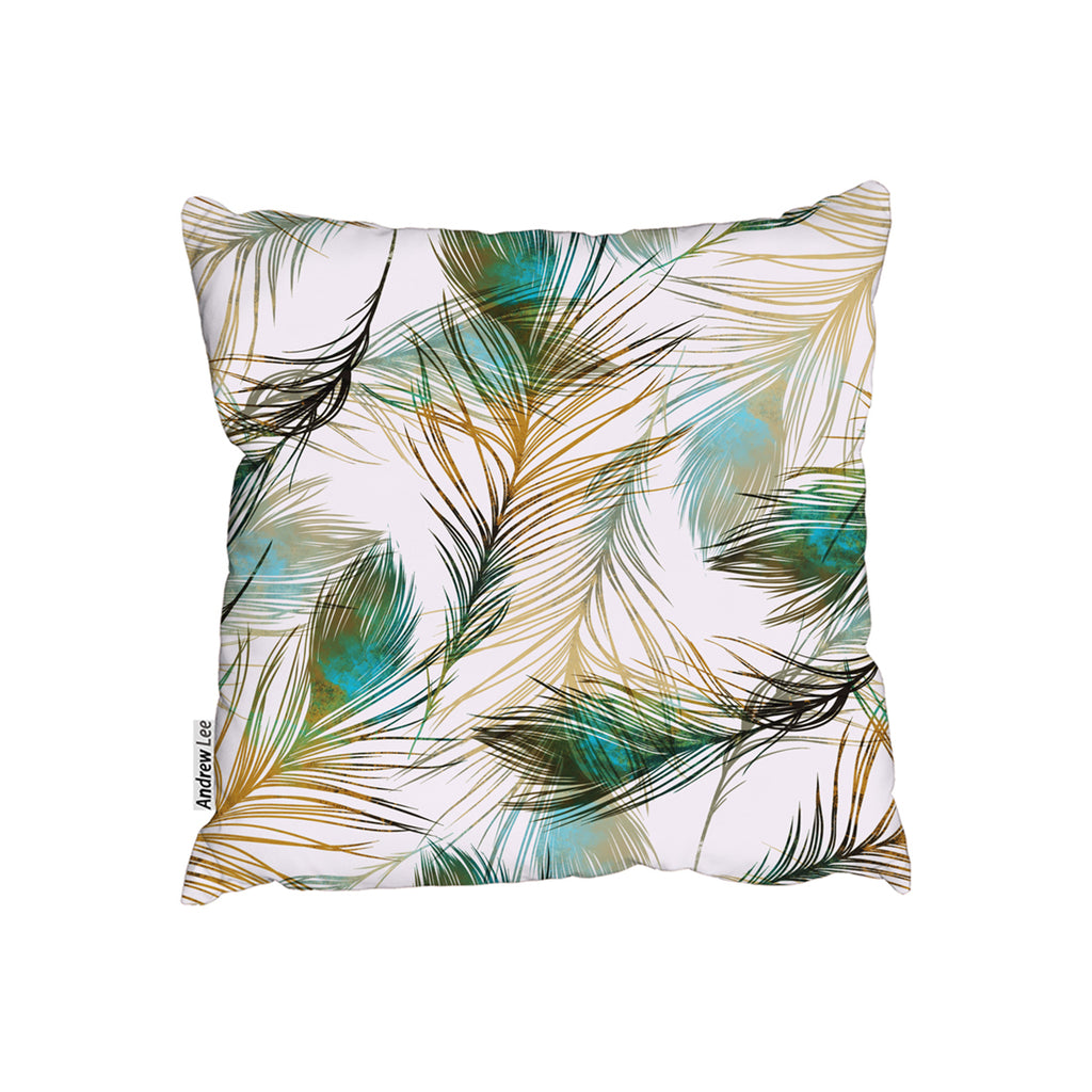 New Product Imprints peacock feathers (Cushion)  - Andrew Lee Home and Living