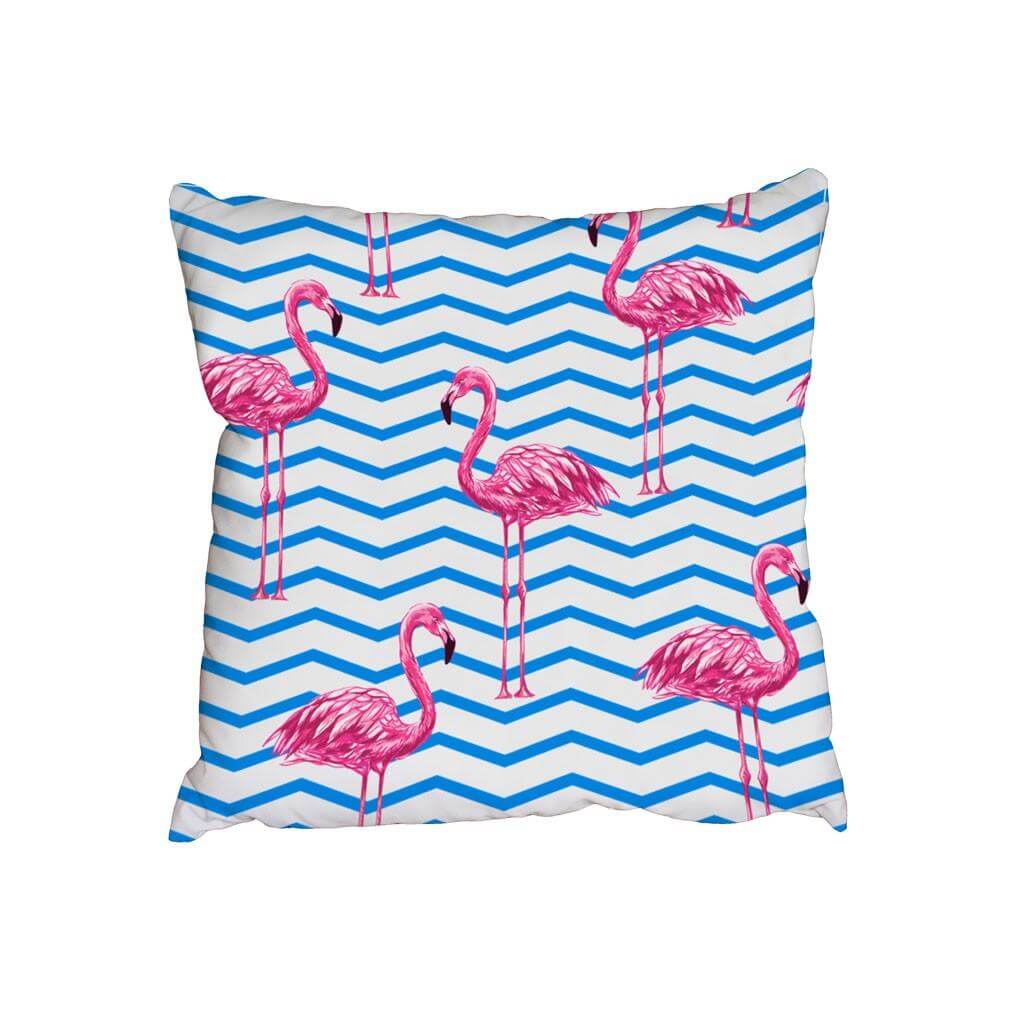 New Product Beautiful tropical pink flamingos (Cushion)  - Andrew Lee Home and Living Homeware