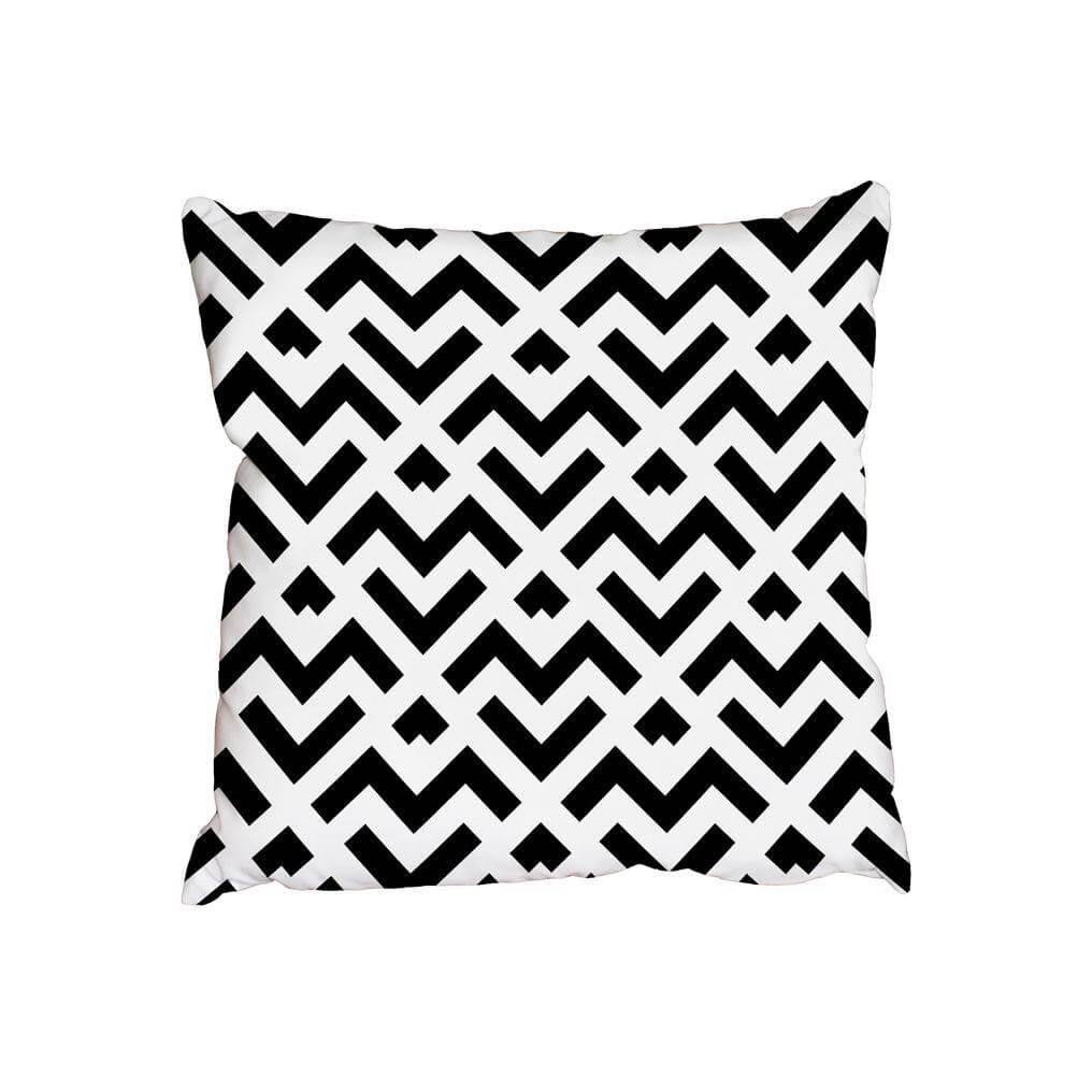 Abstract pattern with stripes and lines (Cushion) - Andrew Lee Home and Living