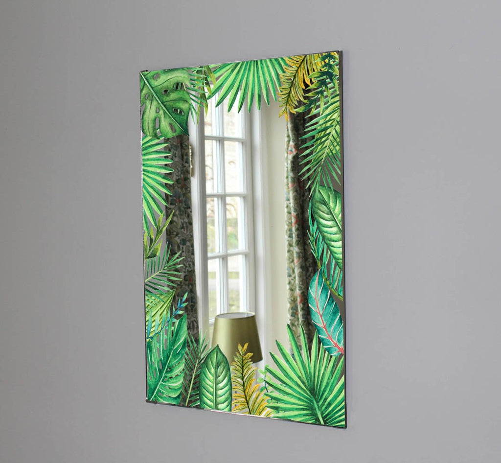 New Product Tropical forest (Mirror Art Print)  - Andrew Lee Home and Living Homeware