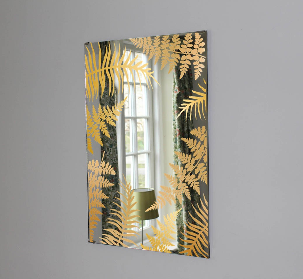 Gold fern Print) – Andrew Lee and Living