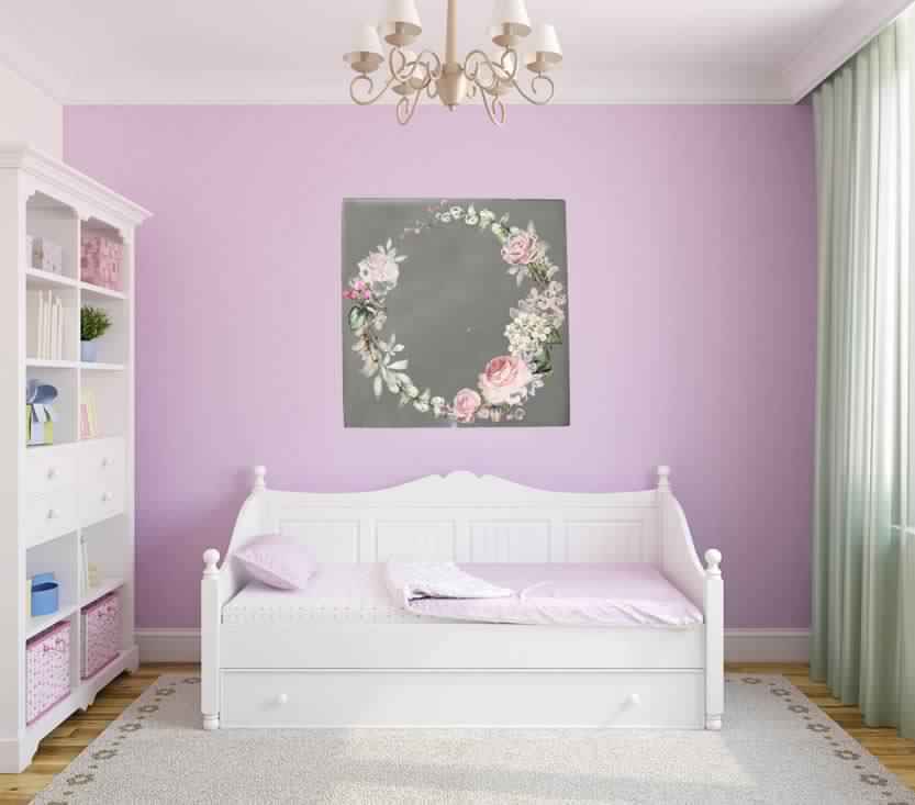 New Product Vintage pink roses (Mirror Art Print)  - Andrew Lee Home and Living Homeware