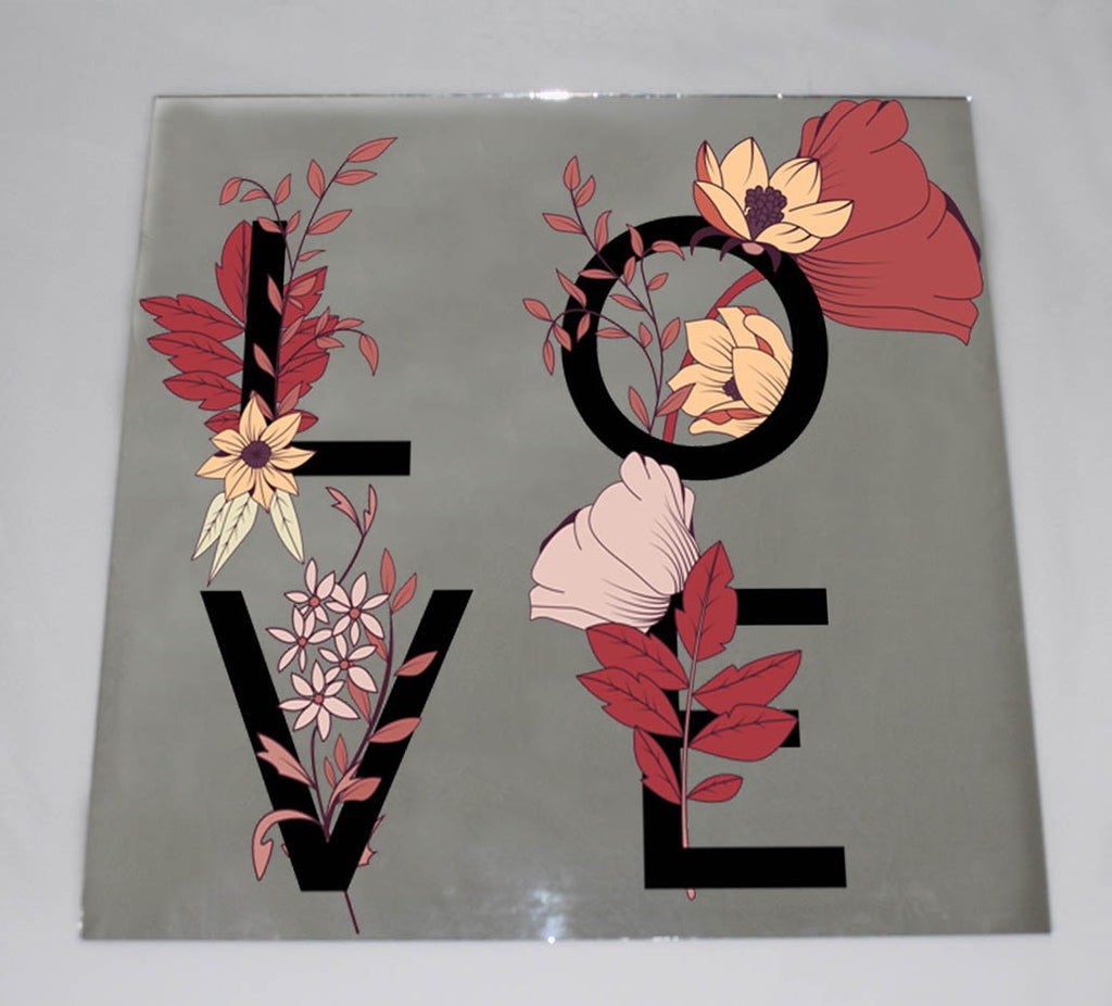 New Product Botanical Love (Mirror Art Print)  - Andrew Lee Home and Living Homeware