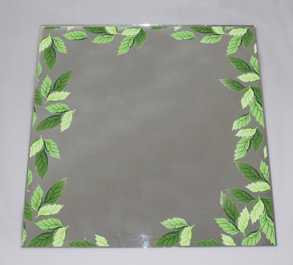 New Product Seamless Leaf Pattern (Mirror Art Print)  - Andrew Lee Home and Living Homeware