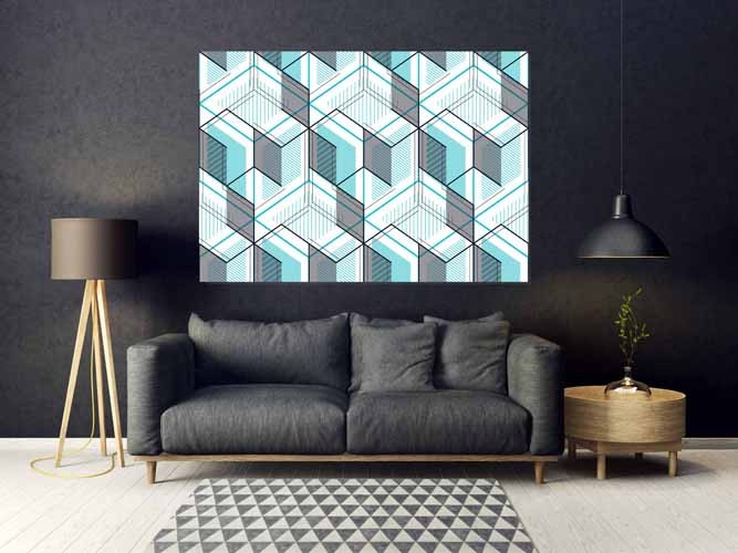 New Product Cubes (Canvas Prints)  - Andrew Lee Home and Living Homeware