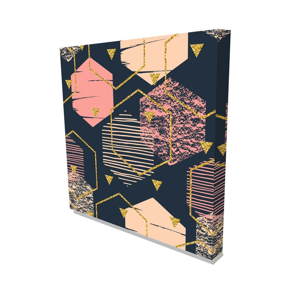 New Product Hexagon trend (Canvas print)  - Andrew Lee Home and Living Homeware