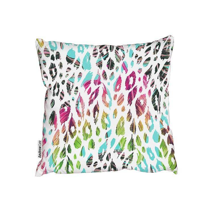 New Product Beautiful floral jungle exotic animal print (Cushion)  - Andrew Lee Home and Living Homeware