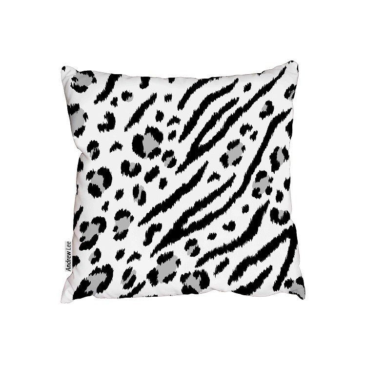New Product Mixed leopard and zebra pattern (Cushion)  - Andrew Lee Home and Living Homeware