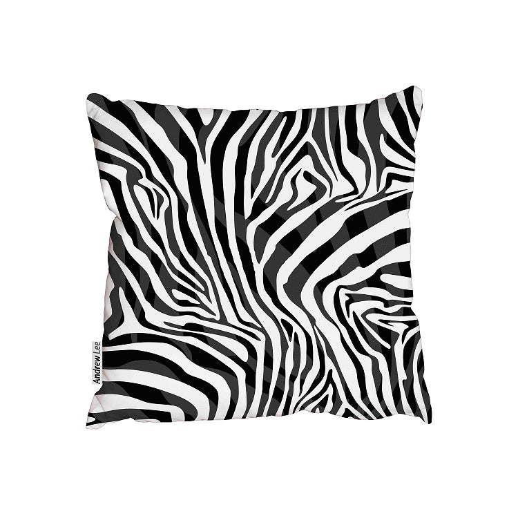 New Product Zebra print texture (Cushion)  - Andrew Lee Home and Living Homeware