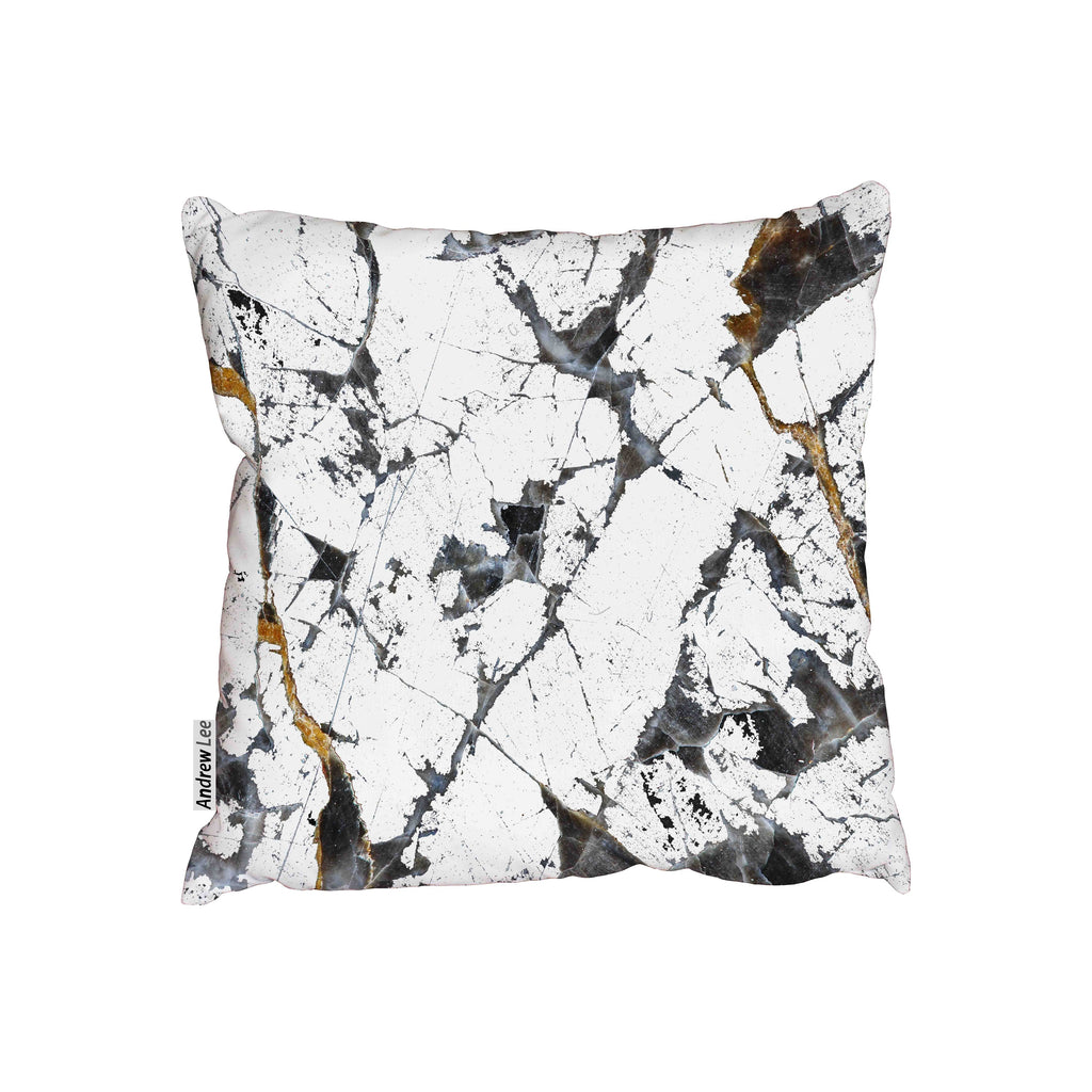 New Product Dark Gray marble Gold Russia texture (Cushion)  - Andrew Lee Home and Living Homeware