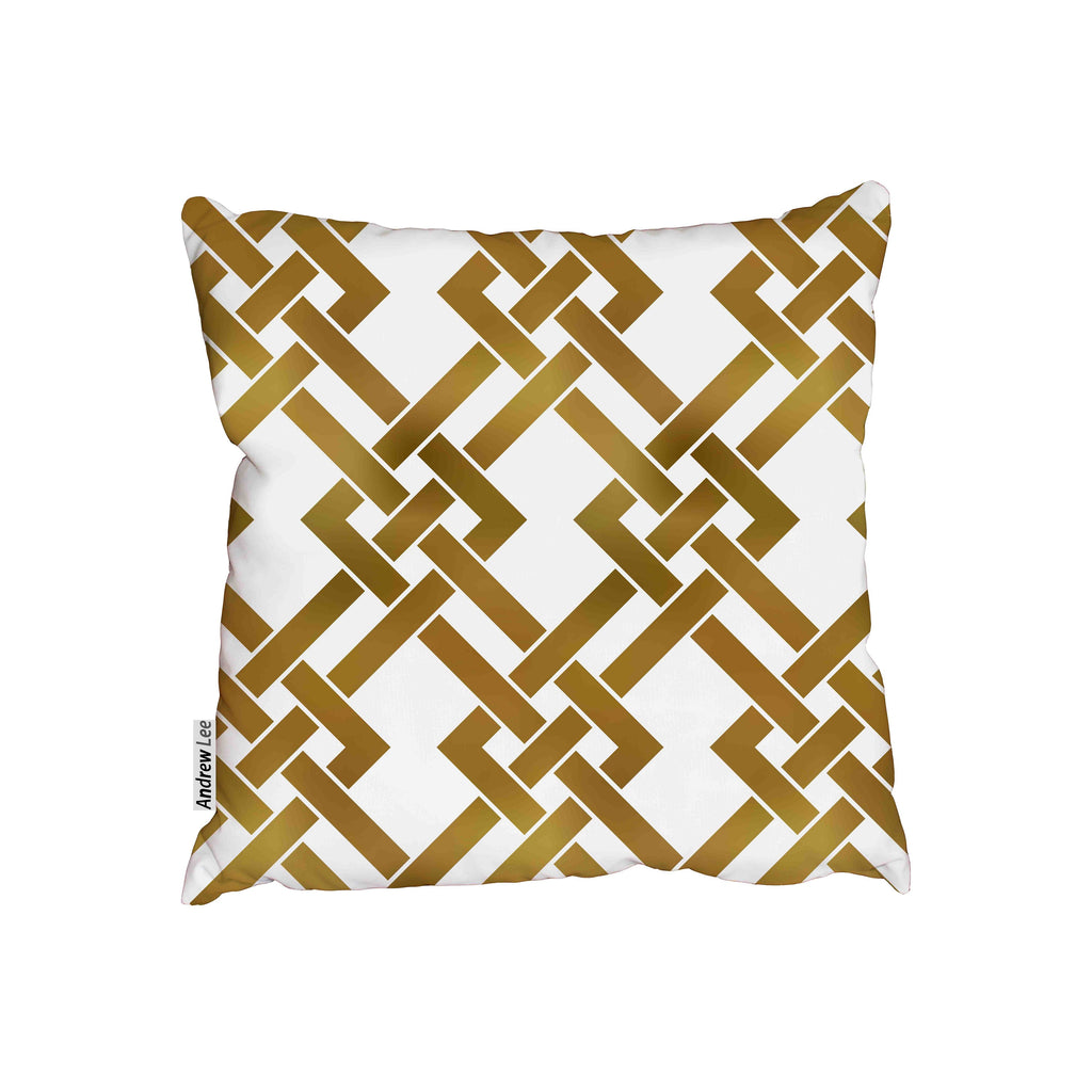 New Product Golden twisted strips (Cushion)  - Andrew Lee Home and Living Homeware