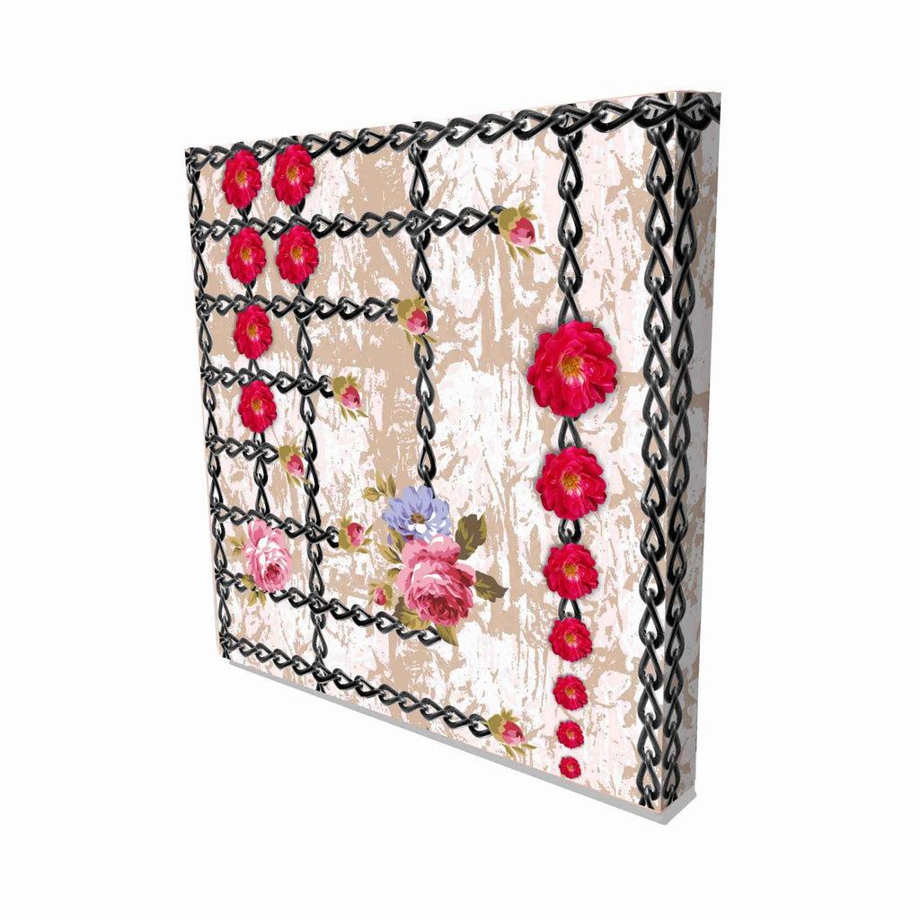 New Product Flowers and Chains (Canvas Prints)  - Andrew Lee Home and Living Homeware