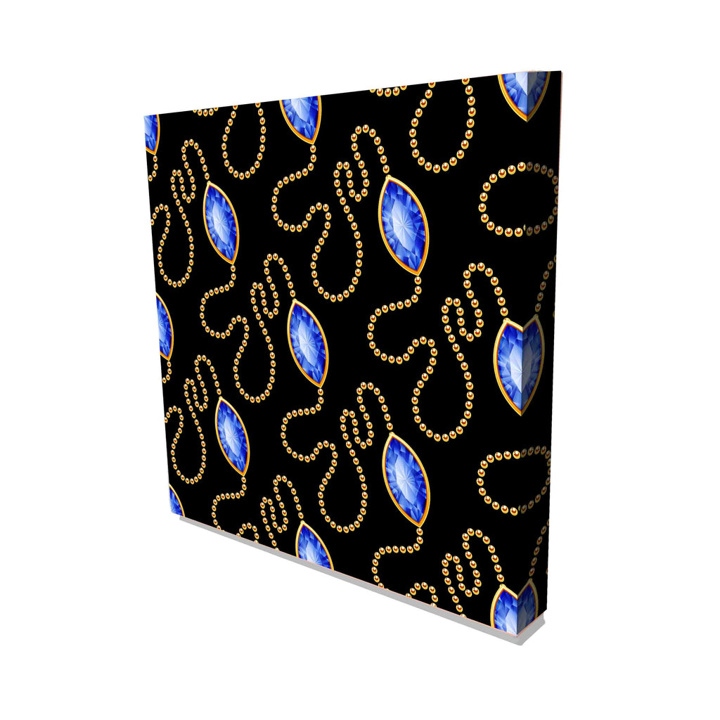 New Product Golden chains and gemstones (Canvas Prints)  - Andrew Lee Home and Living Homeware