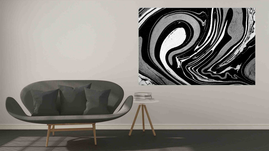 New Product Swirls of marble (Canvas Print)  - Andrew Lee Home and Living Homeware
