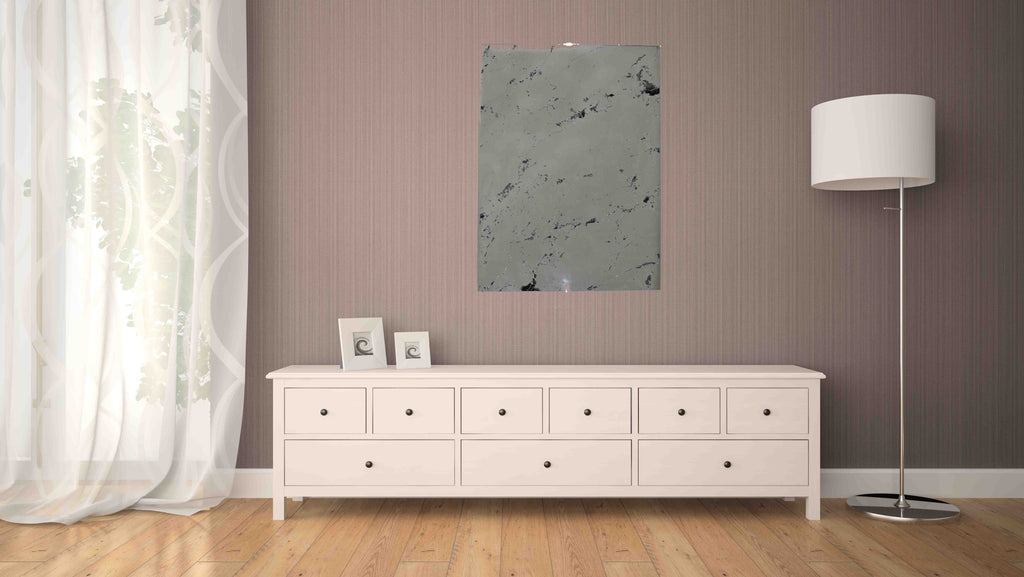 New Product Black and white marble natural (Mirror Art print)  - Andrew Lee Home and Living