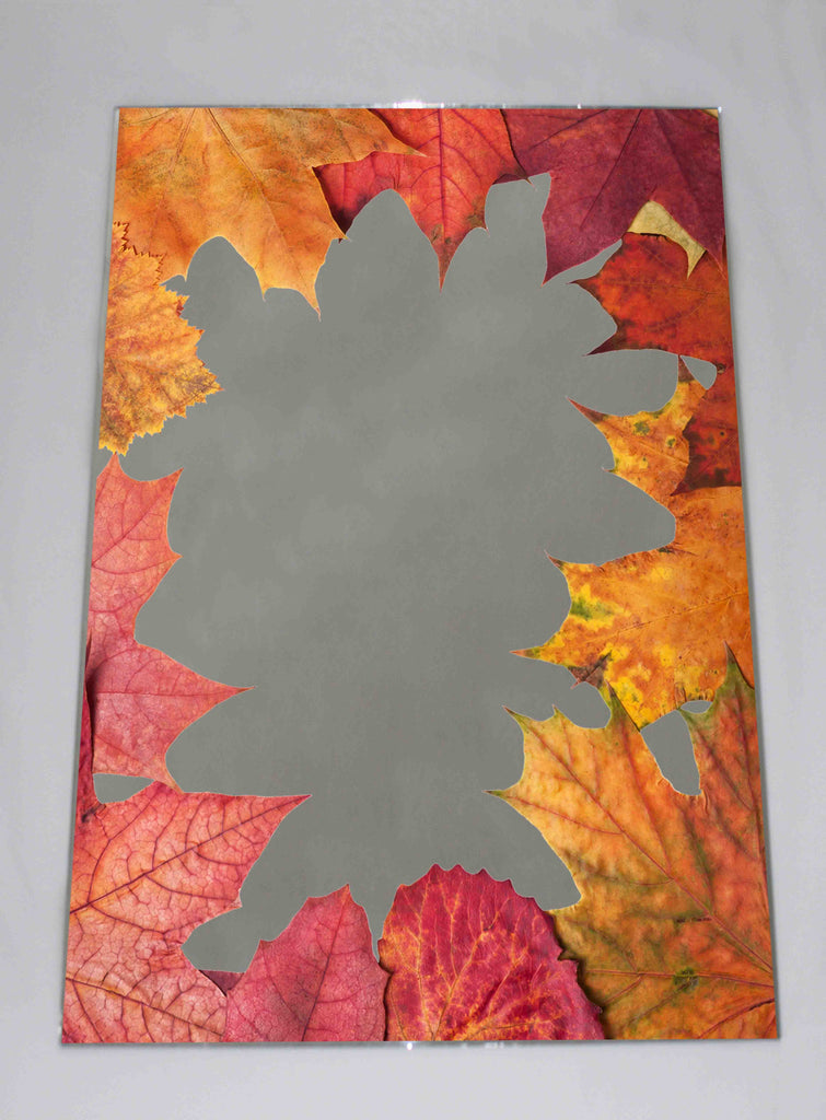 New Product Colourful autumn leaves (Mirror Art Print)  - Andrew Lee Home and Living