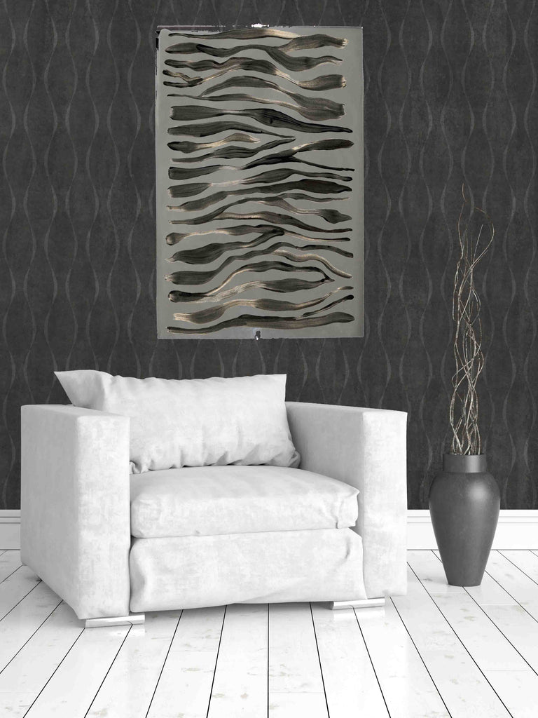 New Product Painted animals print black and white (Mirror Art print)  - Andrew Lee Home and Living