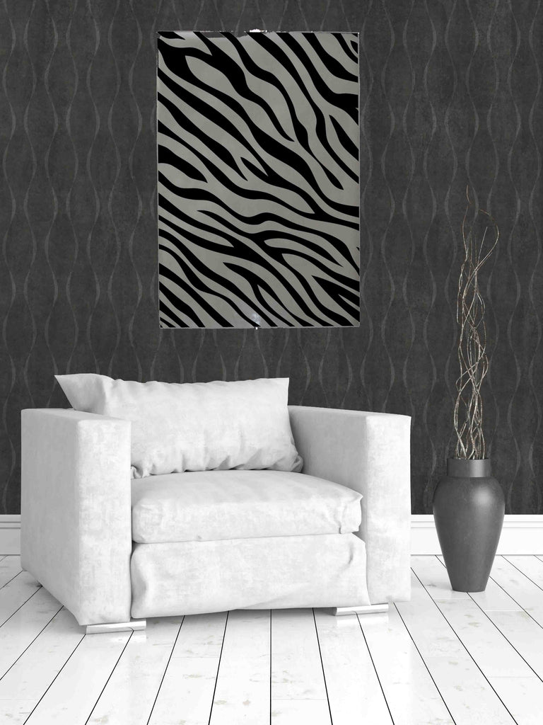 New Product Zebra stripes (Mirror Art print)  - Andrew Lee Home and Living