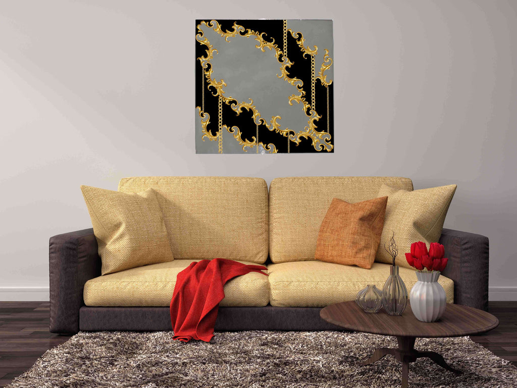 New Product Baroque (Mirror Art print)  - Andrew Lee Home and Living