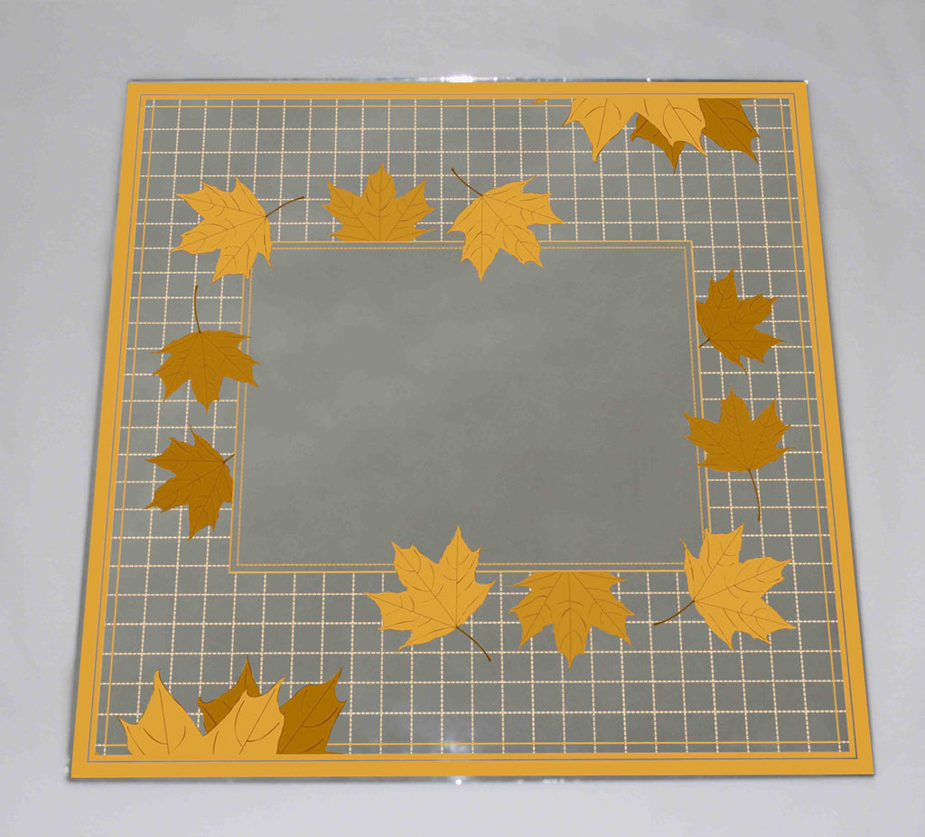 New Product Maple leaves (Mirror Art print)  - Andrew Lee Home and Living