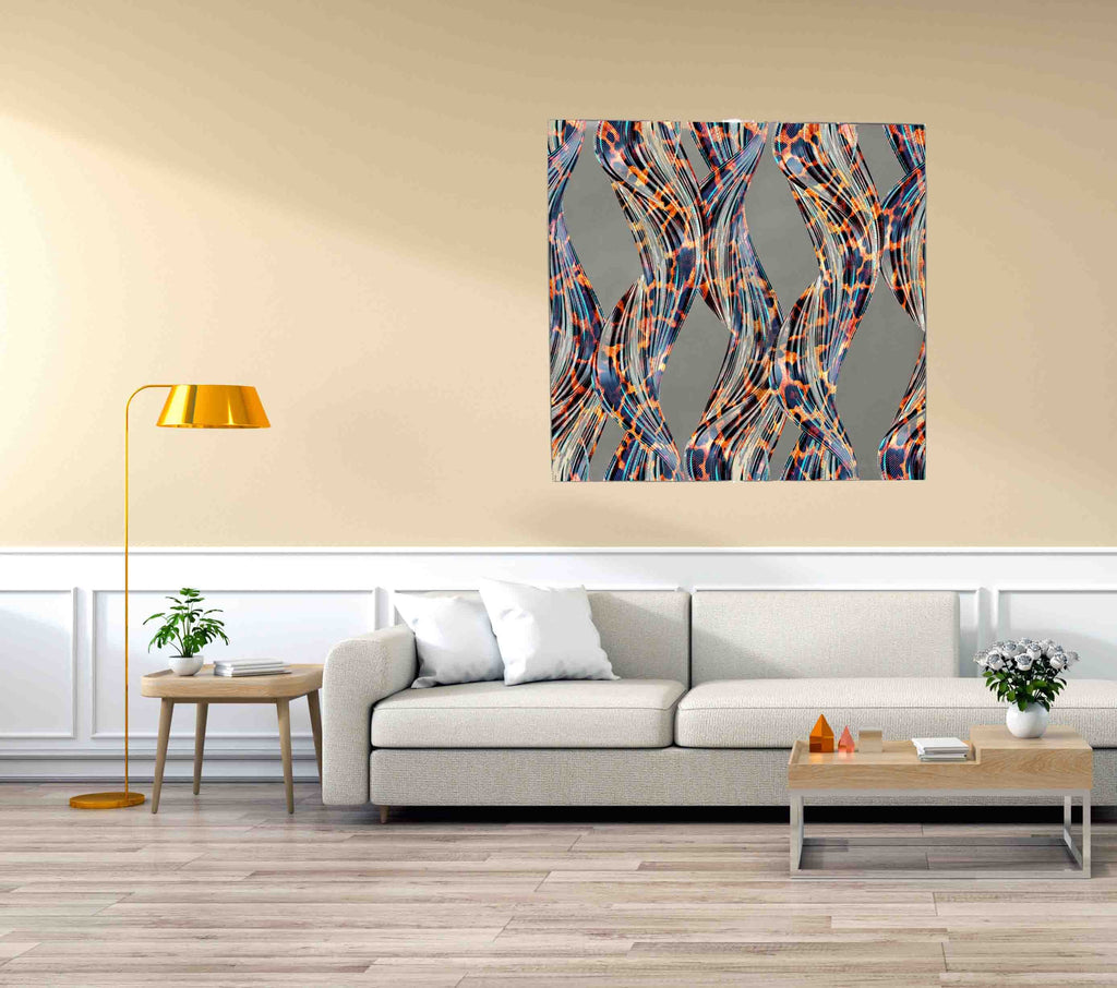 New Product Leopard print (Mirror Art print)  - Andrew Lee Home and Living