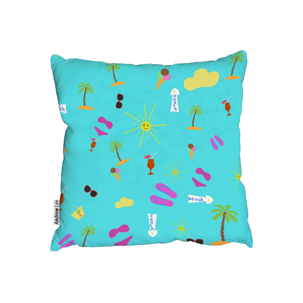 New Product Beach holiday (Cushion)  - Andrew Lee Home and Living