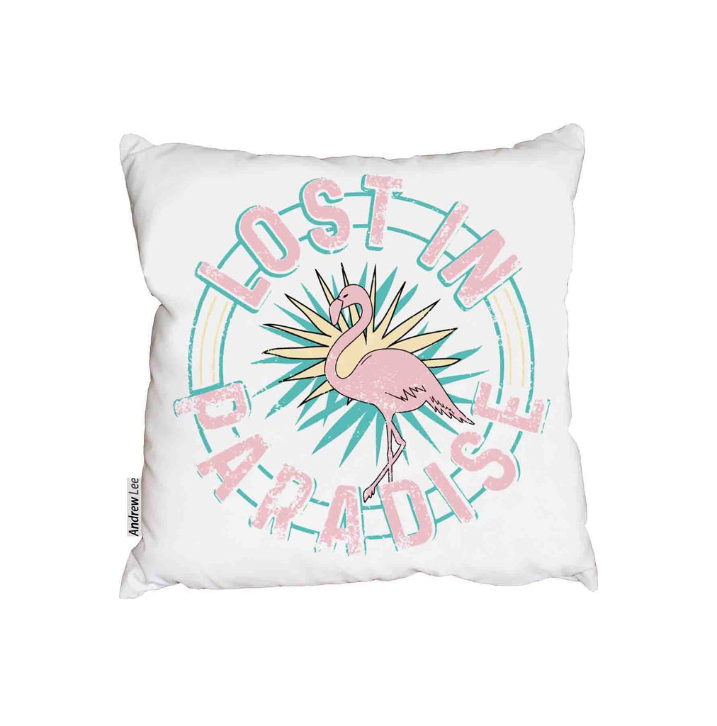New Product Flamingo and slogan graphic fresh summer days (Cushion)  - Andrew Lee Home and Living Homeware