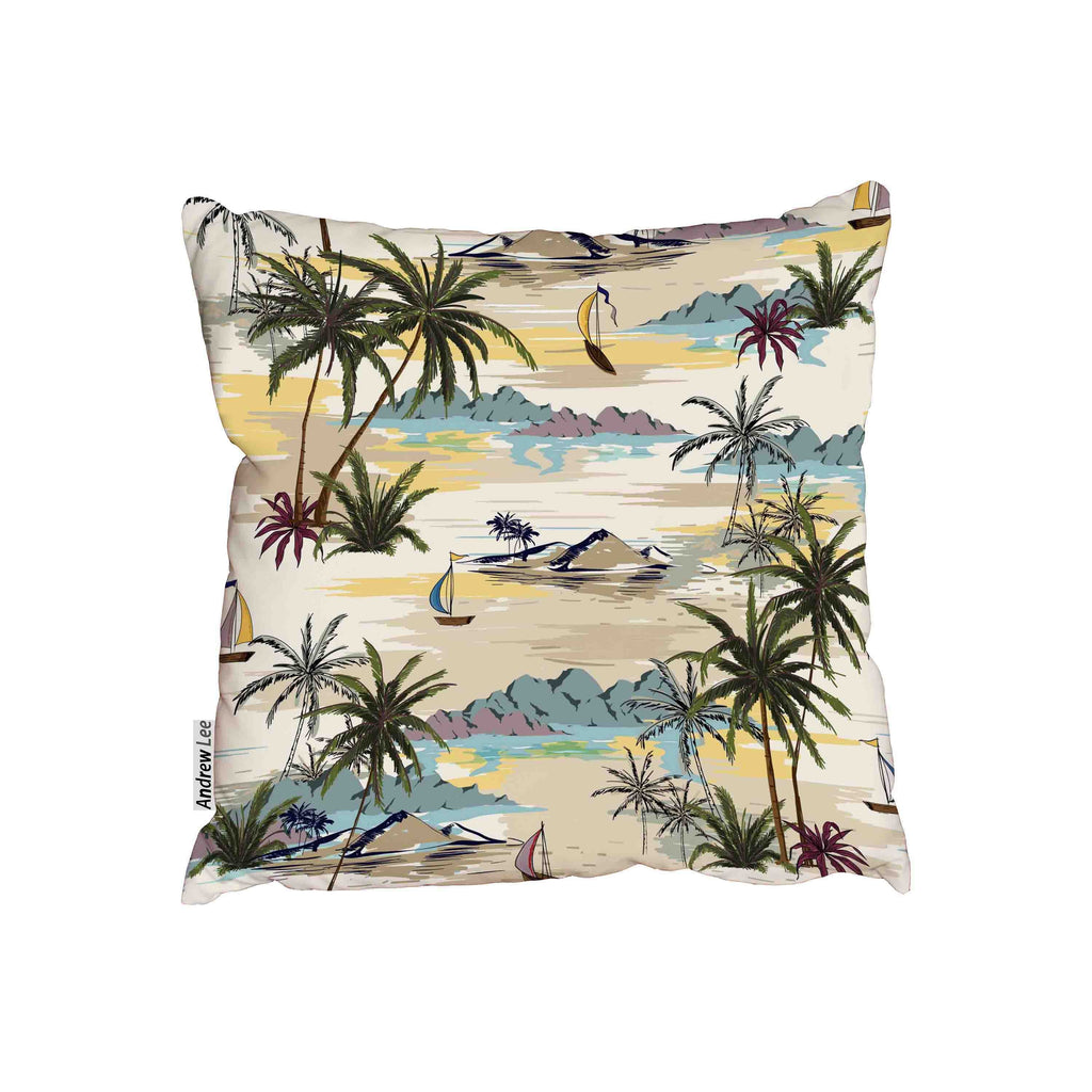 New Product Vintage Beautiful island (Cushion)  - Andrew Lee Home and Living Homeware