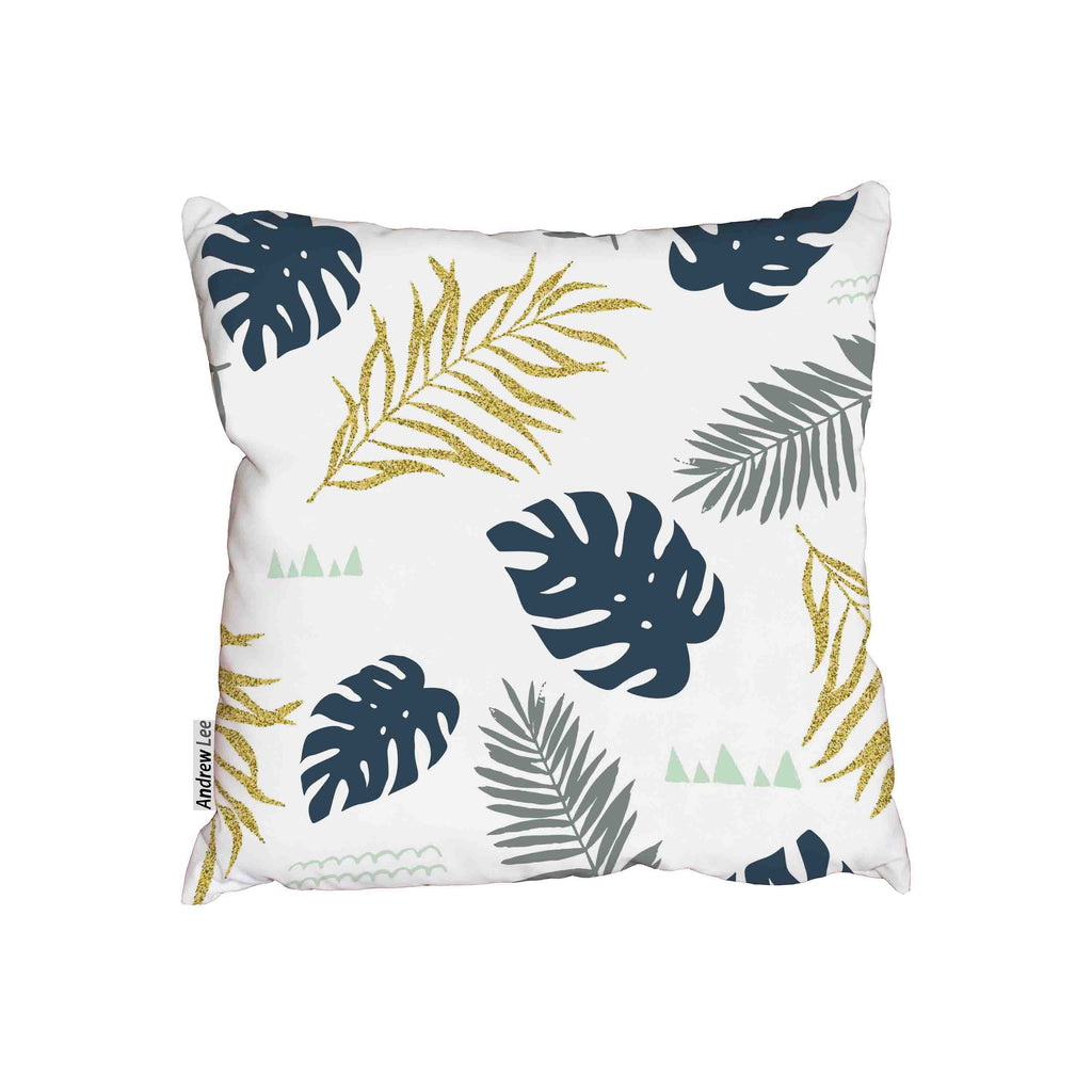 New Product Tropical and golden leaves (Cushion)  - Andrew Lee Home and Living Homeware
