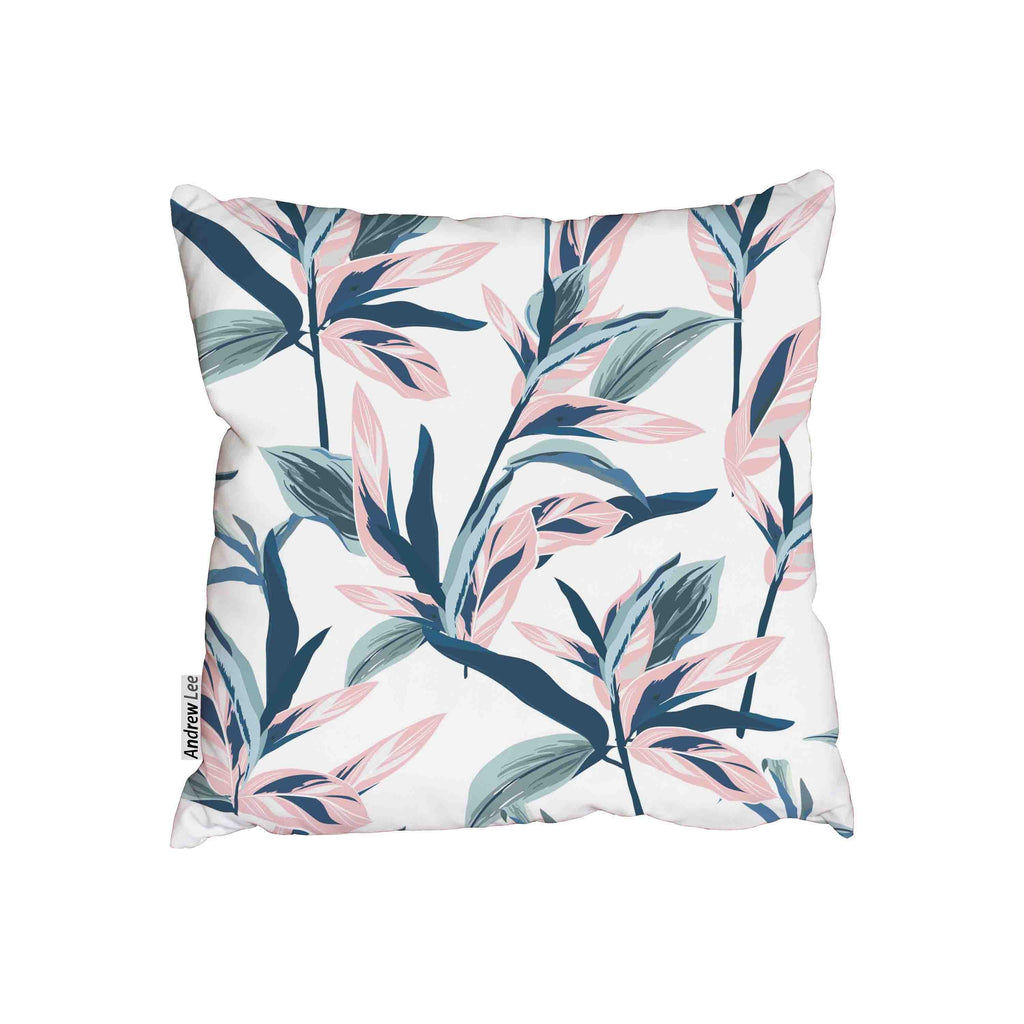 New Product Tropical leaves on pastel mood (Cushion)  - Andrew Lee Home and Living Homeware