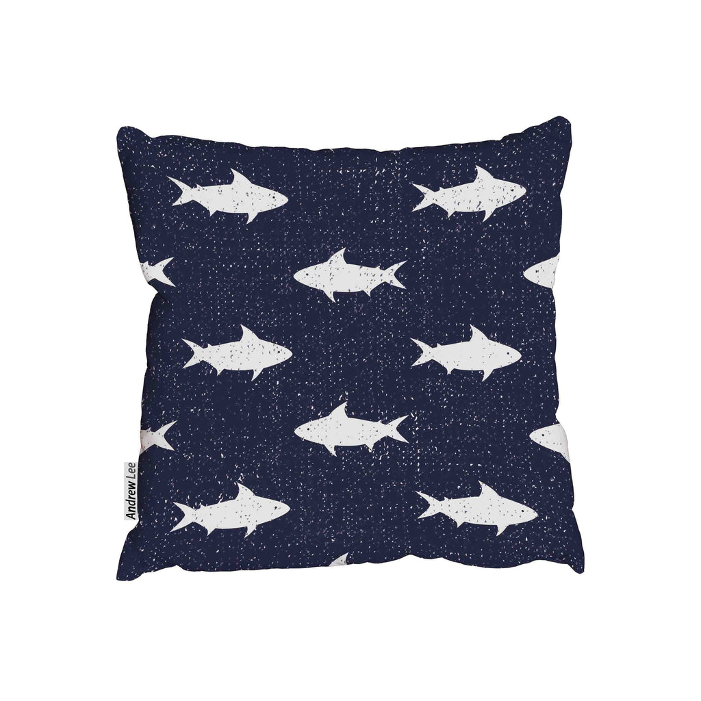 New Product Nautical sharks (Cushion)  - Andrew Lee Home and Living Homeware