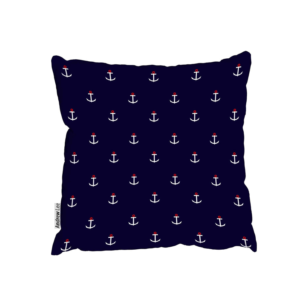 New Product Anchors pattern navy (Cushion)  - Andrew Lee Home and Living Homeware