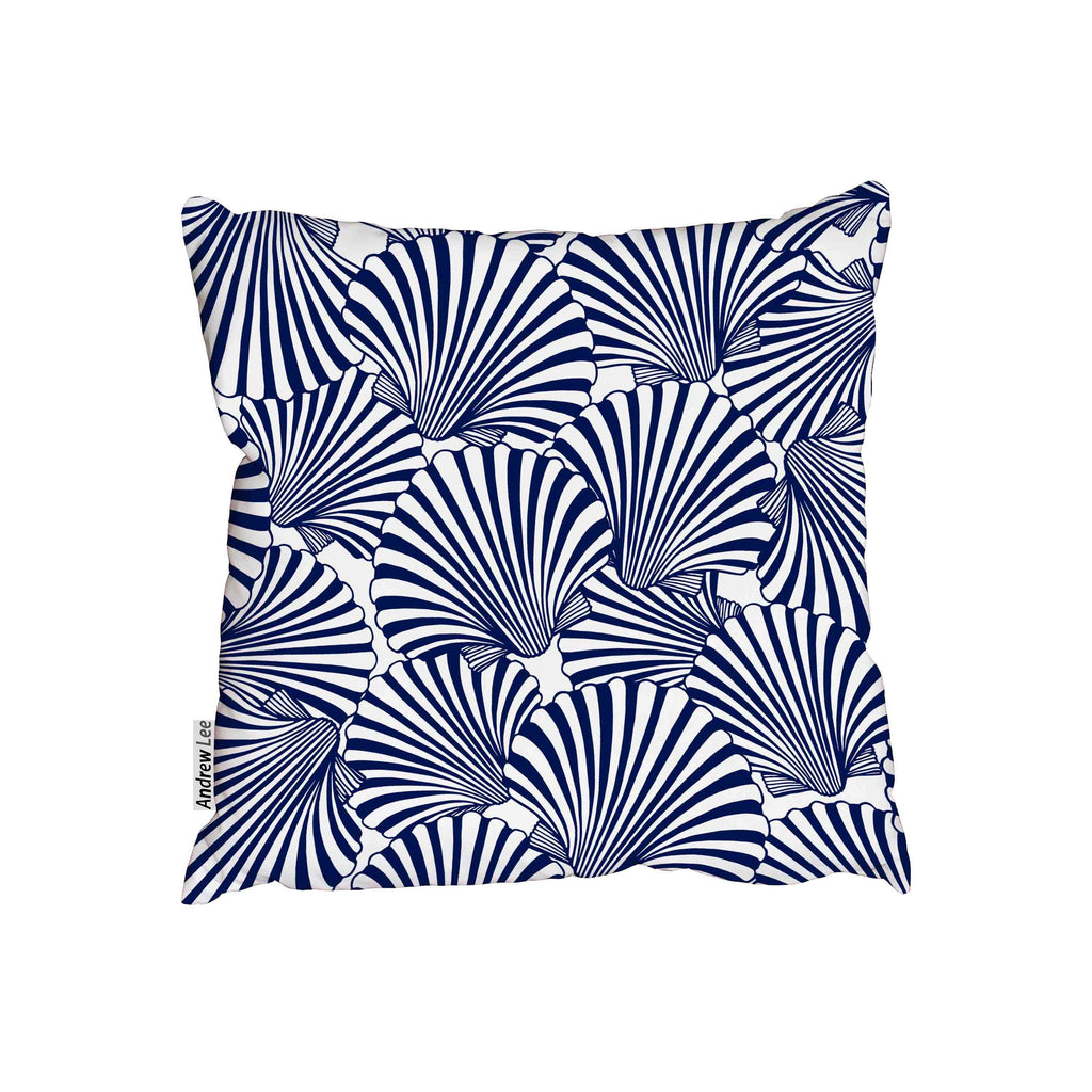 New Product Hand drawn scallop seashells (Cushion)  - Andrew Lee Home and Living Homeware