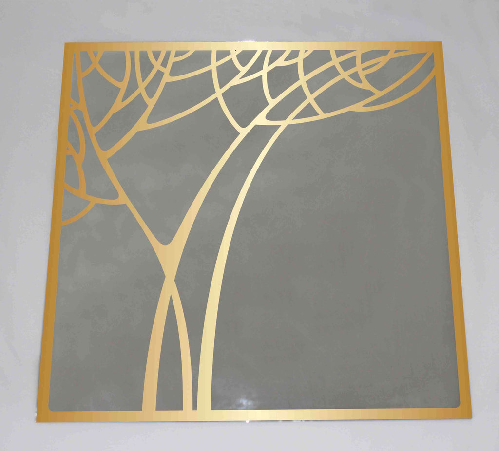 New Product Art deco design tree (Mirror Art print)  - Andrew Lee Home and Living Homeware